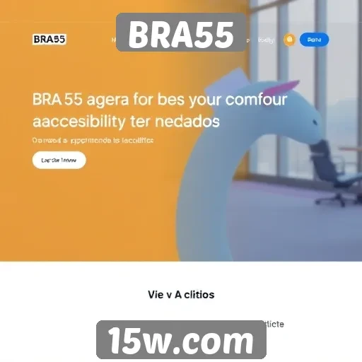Acessibilidade no site BRA55 é aprimorada com novas ferramentas