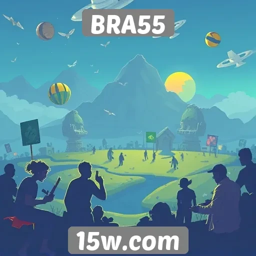 Análise do crescimento da comunidade de jogos no BRA55