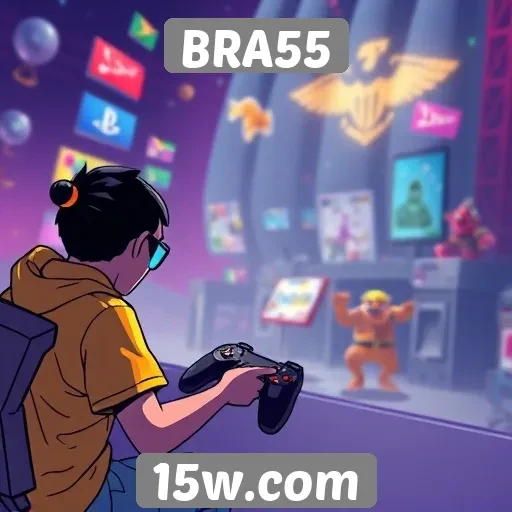 Tendências de jogos populares no BRA55